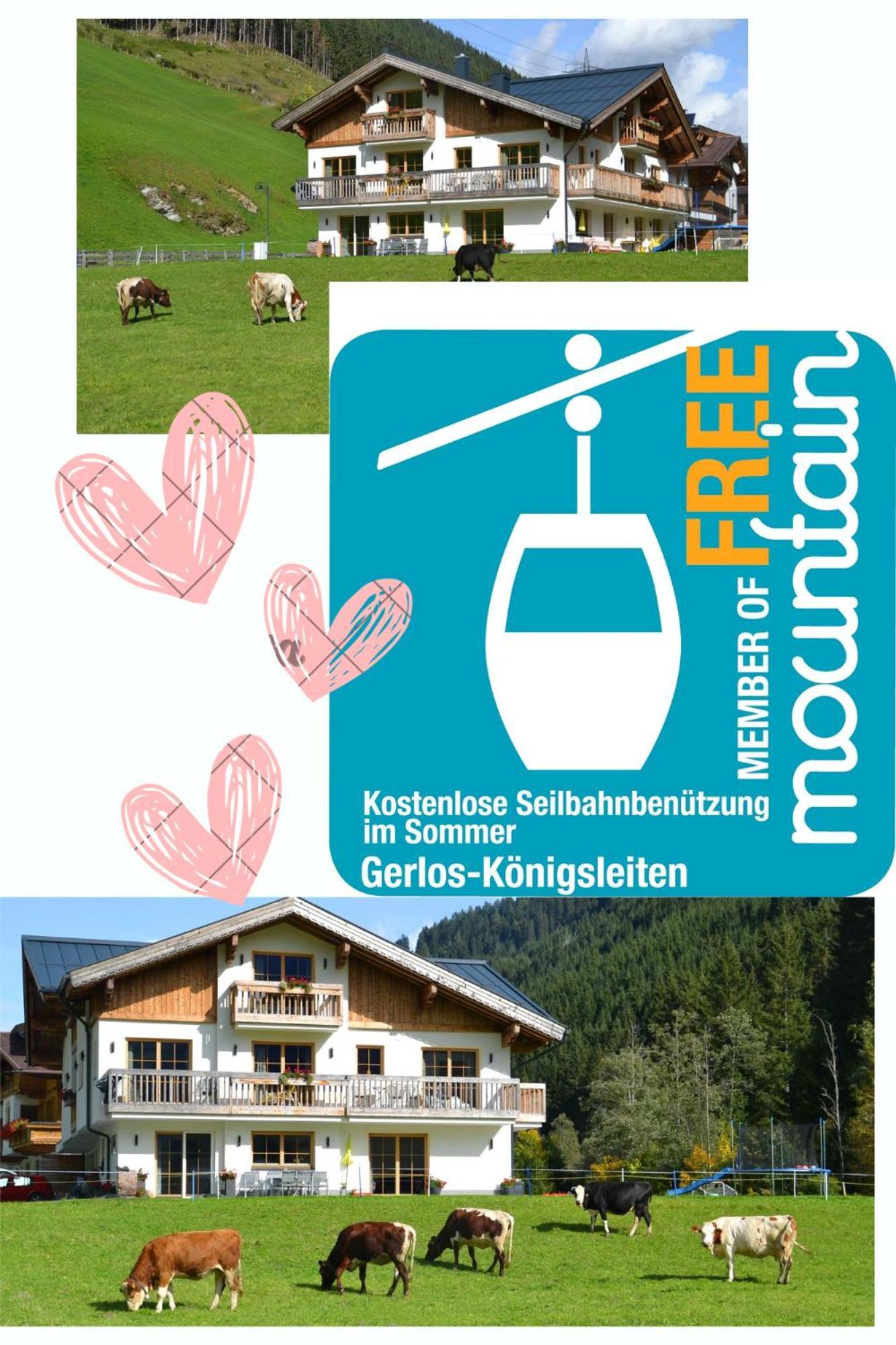 Appart Bergleben Gerlos Exteriér fotografie
